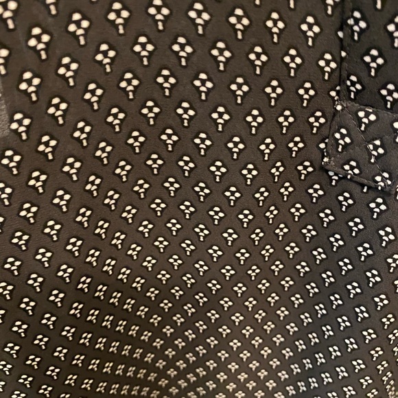 Loft Geometric Print Sleeveless Top S - Picture 7 of 7